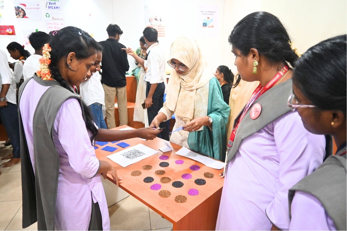 Group activity during training